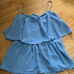 Baby blue float tank